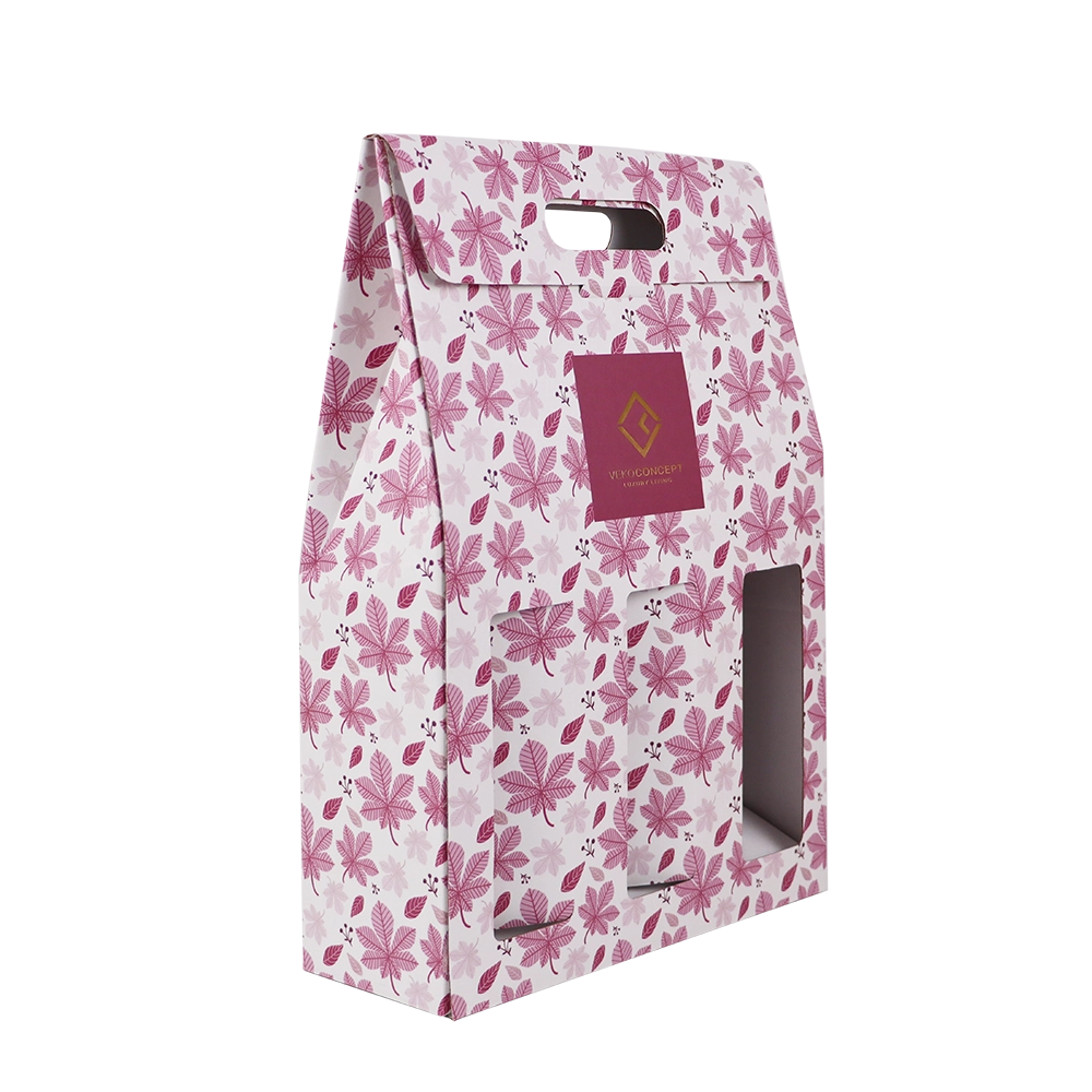 Porte-bouteille en carton contrecollé