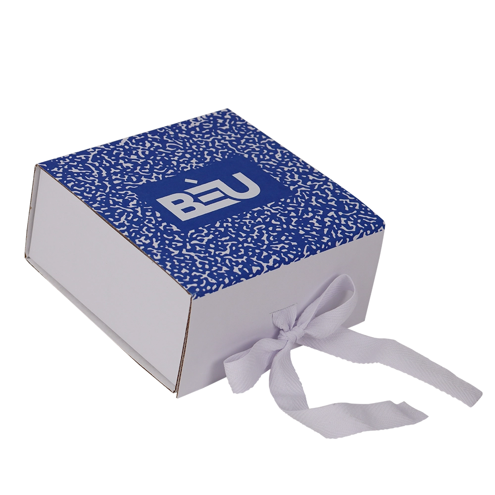 Boîte pliable contrecollée